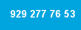929 277 76 53 929 277 76 53